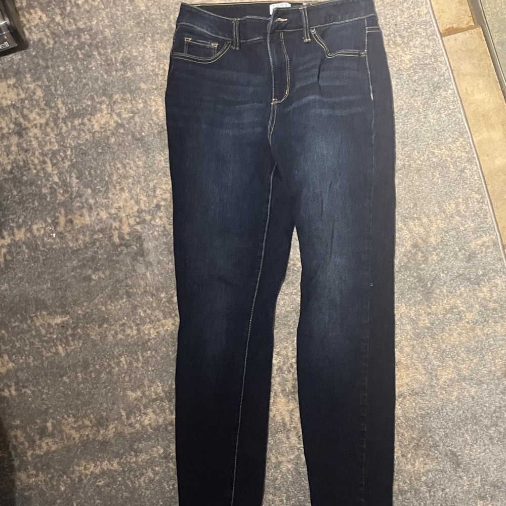 Time and Tru Slim Dark Wash Skinny Jeans
